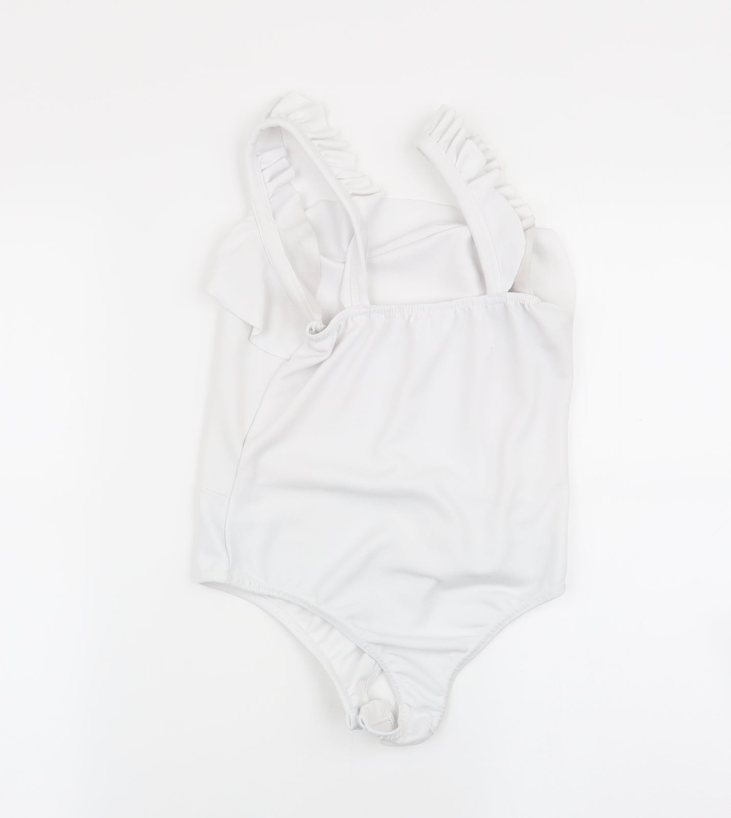 Missguided Womens White   Bodysuit One-Piece Size 6