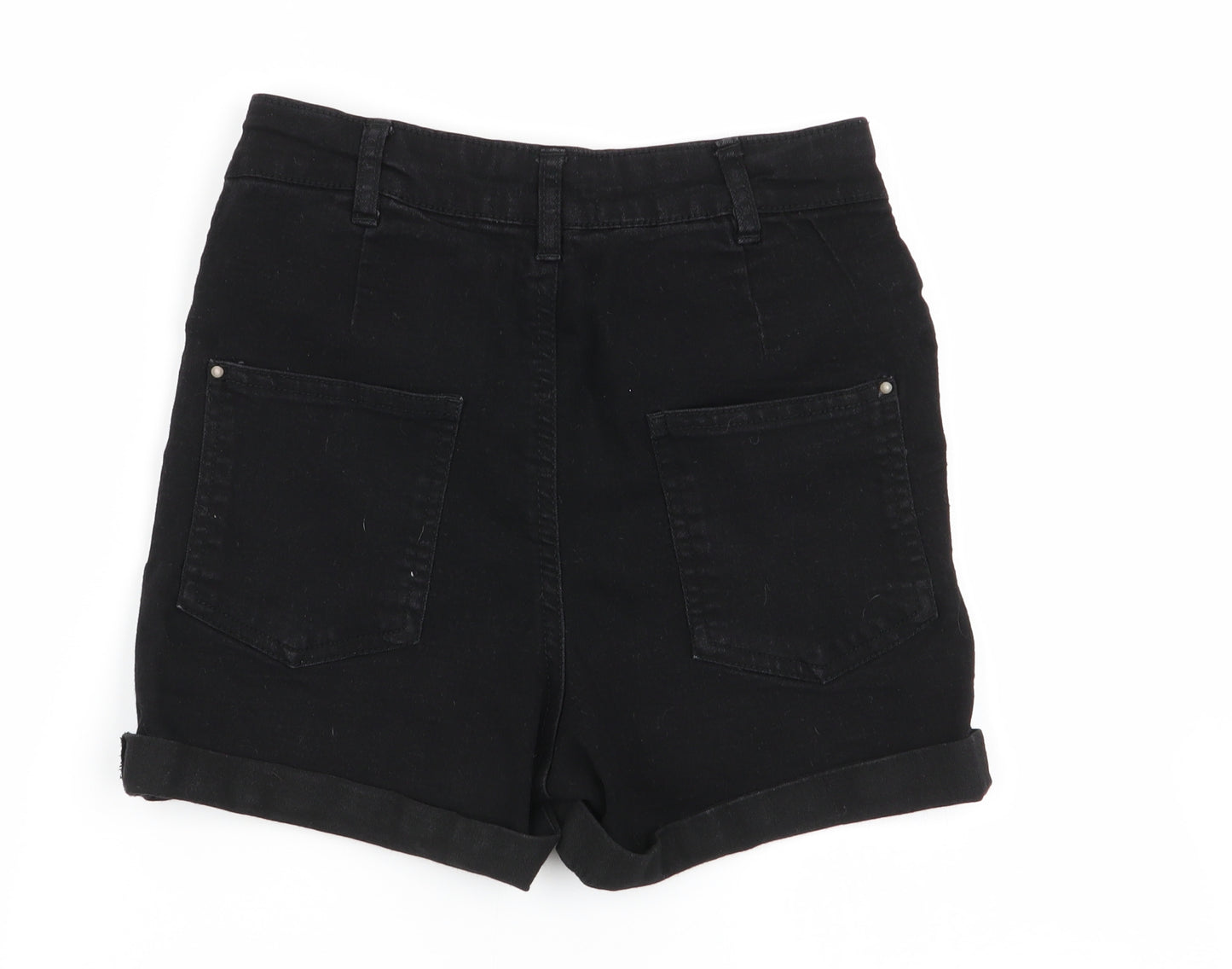 Select Womens Black   Hot Pants Shorts Size 6