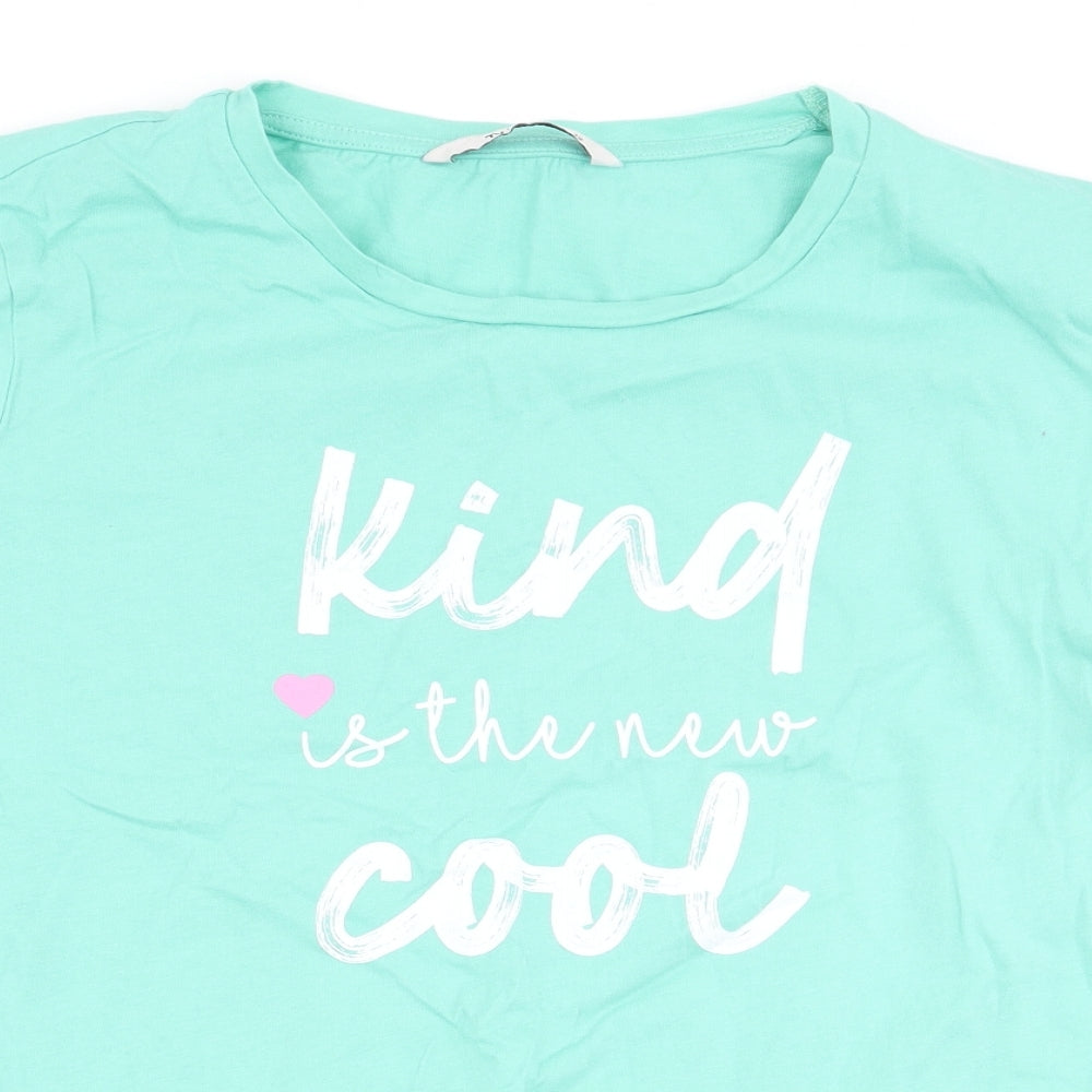 TU Womens Green   Basic T-Shirt Size 12