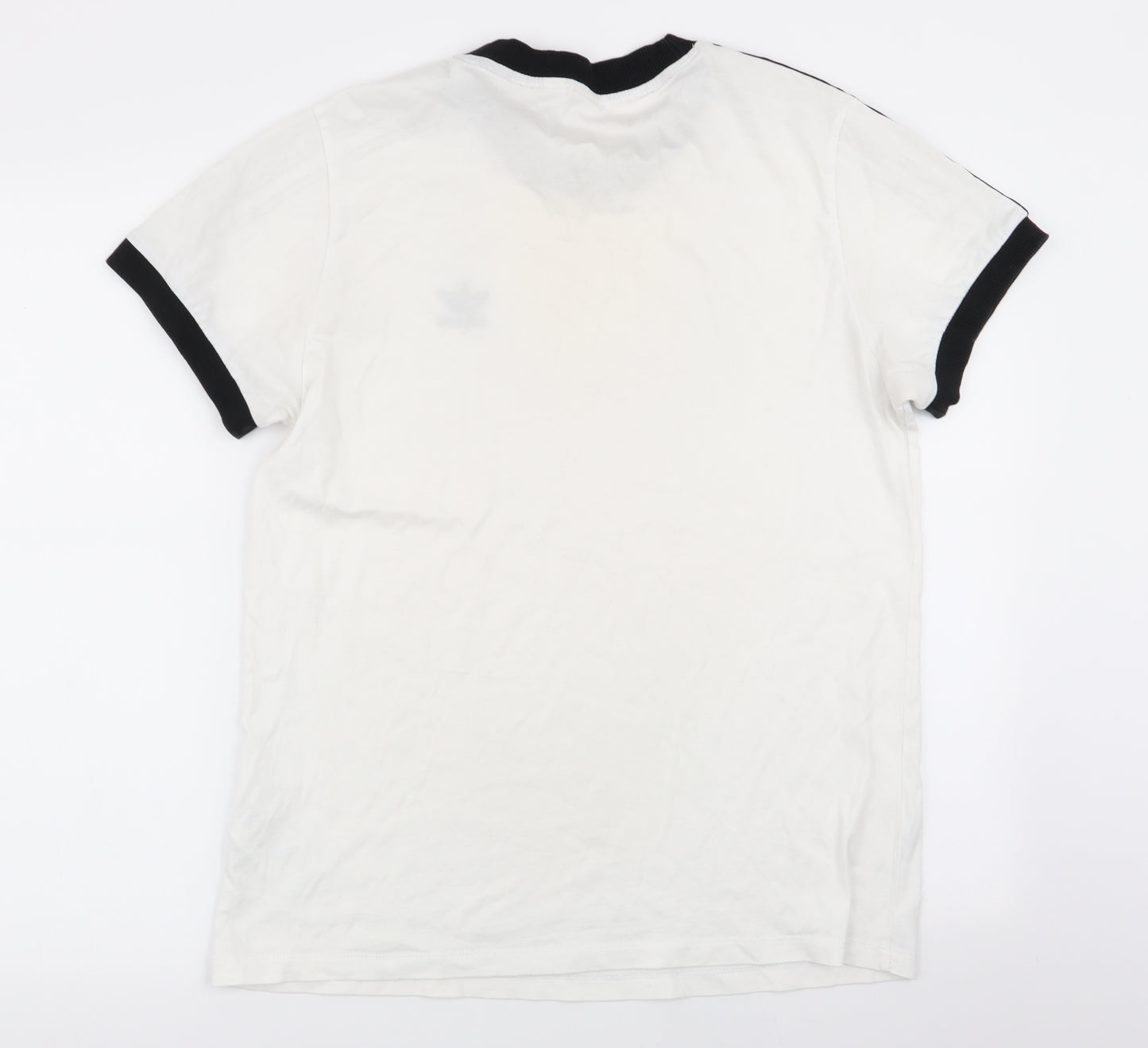 adidas Womens White   Basic T-Shirt Size 12