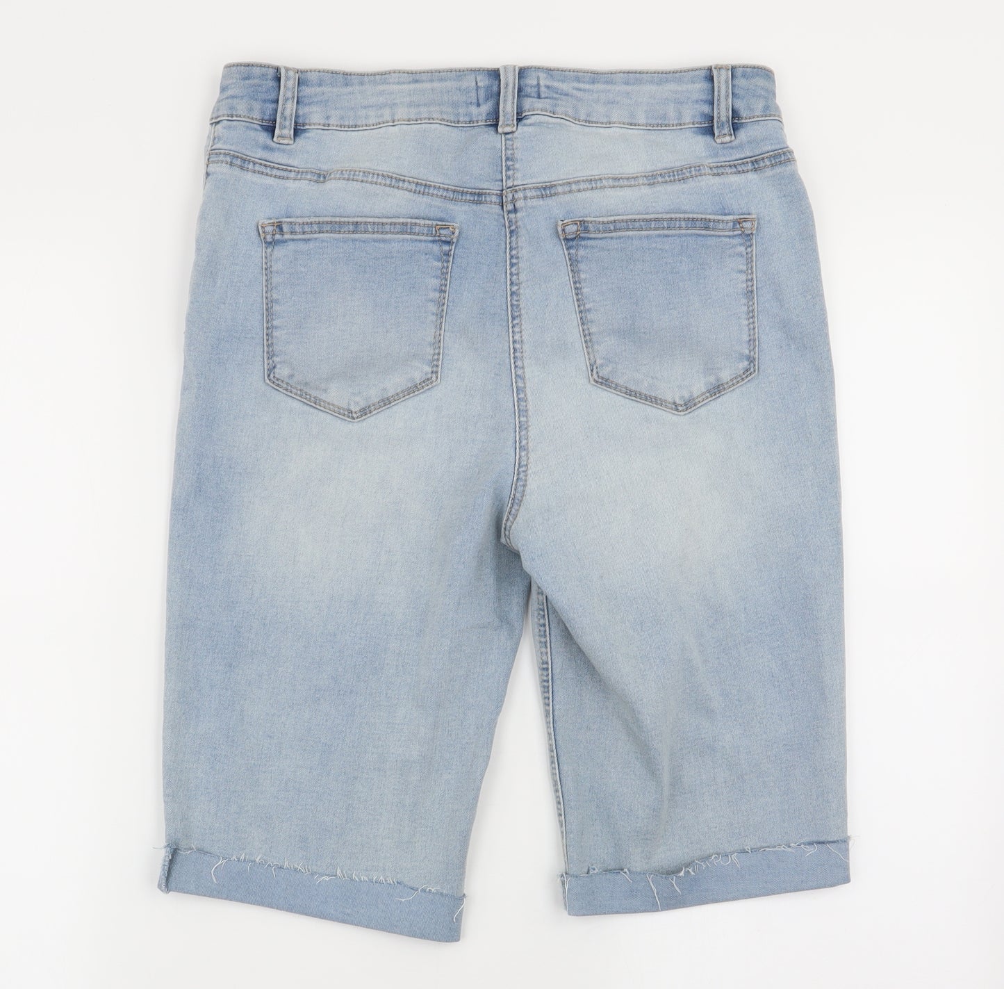 Papaya Womens Blue   Chino Shorts Size 12