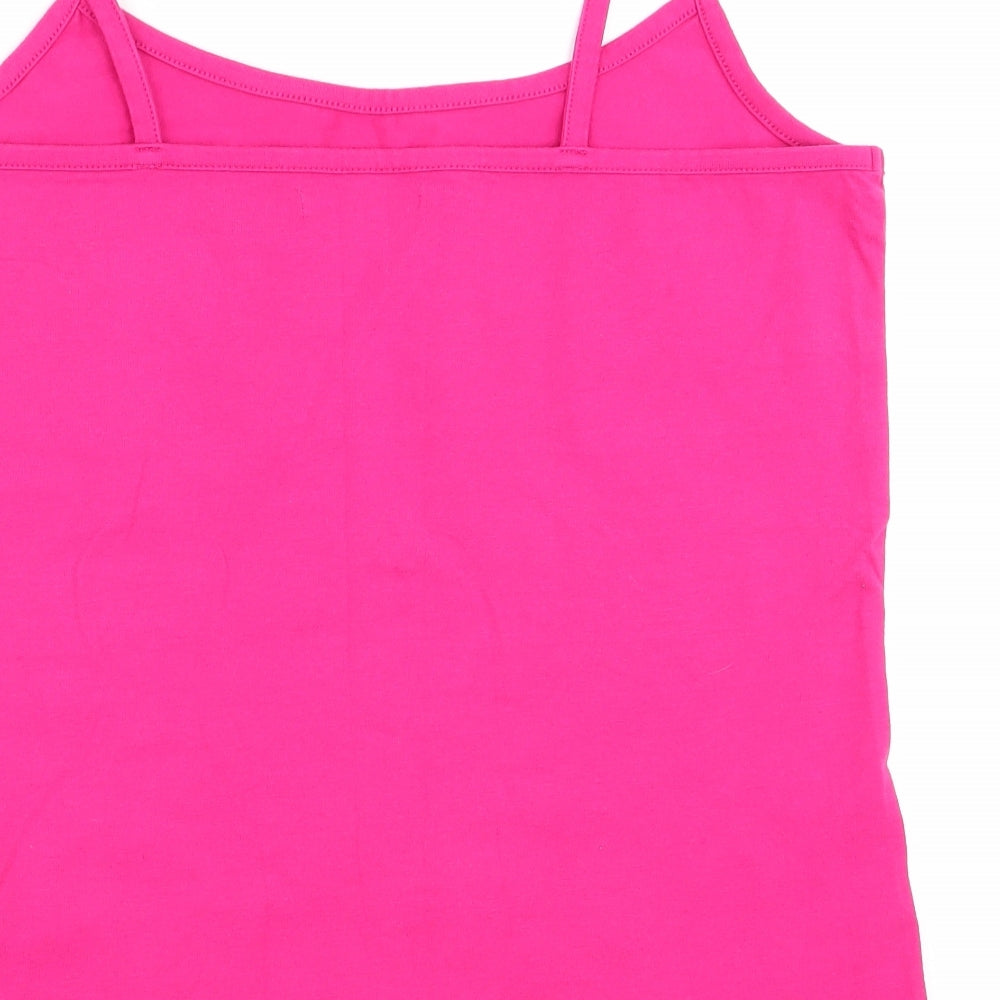 wooovers Womens Pink   Camisole Tank Size M