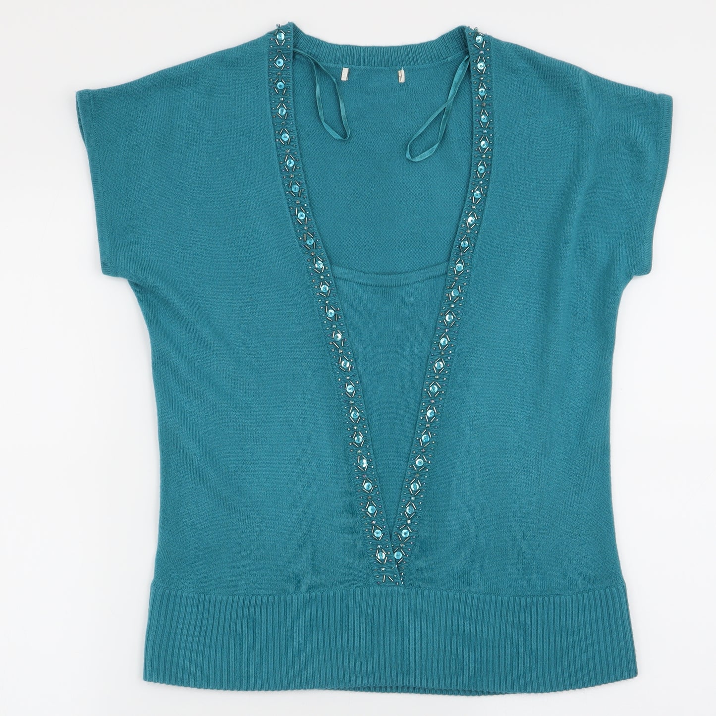 Asda George Womens Blue   Pullover Jumper Size 14