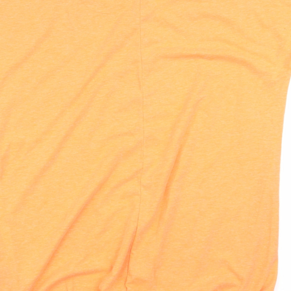 Fishbone Womens Orange   Basic T-Shirt Size XS