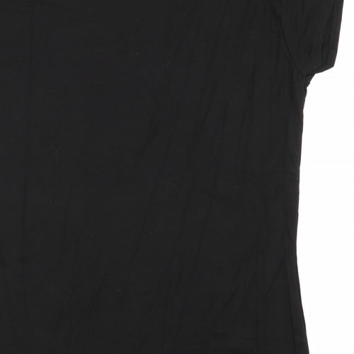 missi london Womens Black   Basic T-Shirt Size S
