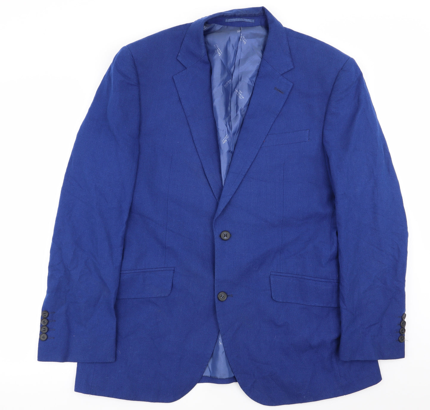 The Savile Row Company Mens Blue   Jacket Blazer Size 42