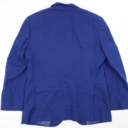 The Savile Row Company Mens Blue   Jacket Blazer Size 42