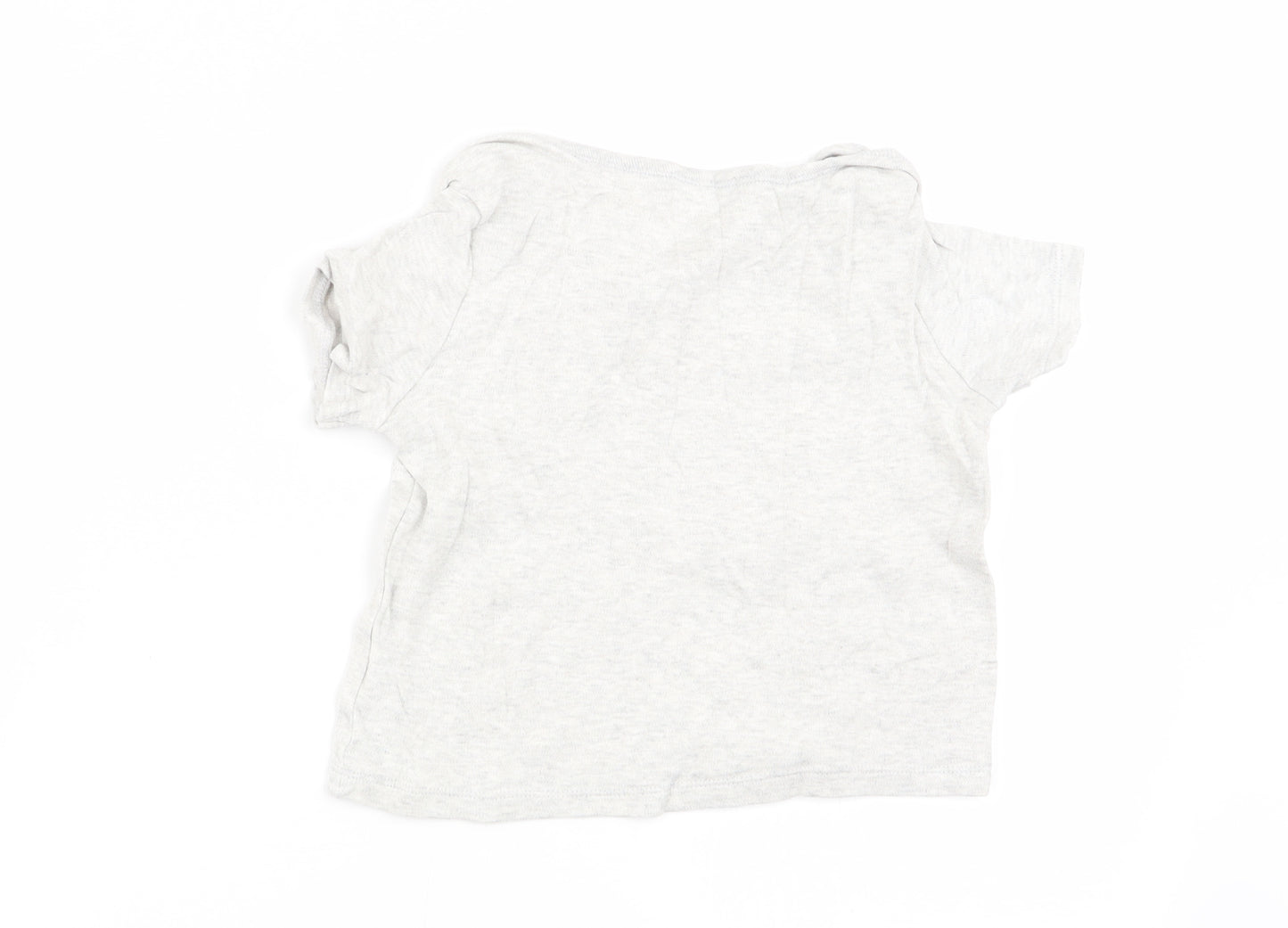dinsey Boys Grey Solid   Pyjama Top Size 2-3 Years