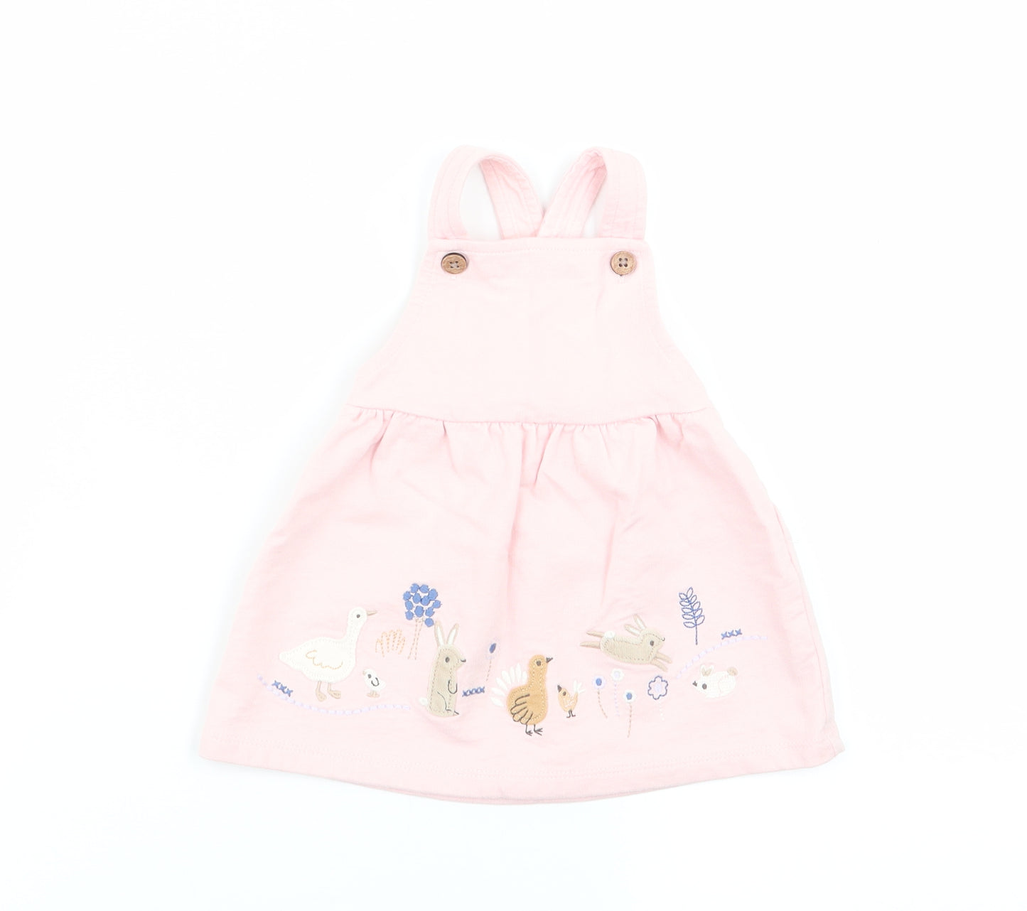 F&F Girls Pink   Fit & Flare  Size 0-3 Months