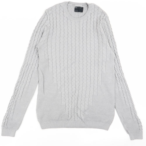 ASOS Mens Grey   Pullover Jumper Size S