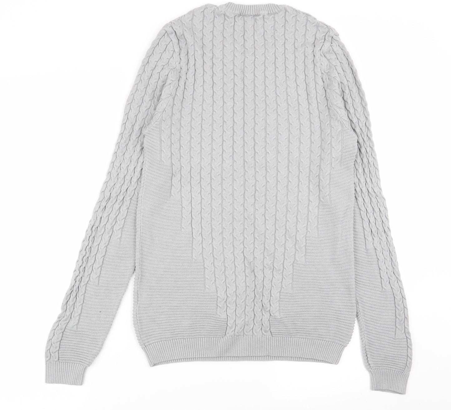 ASOS Mens Grey   Pullover Jumper Size S