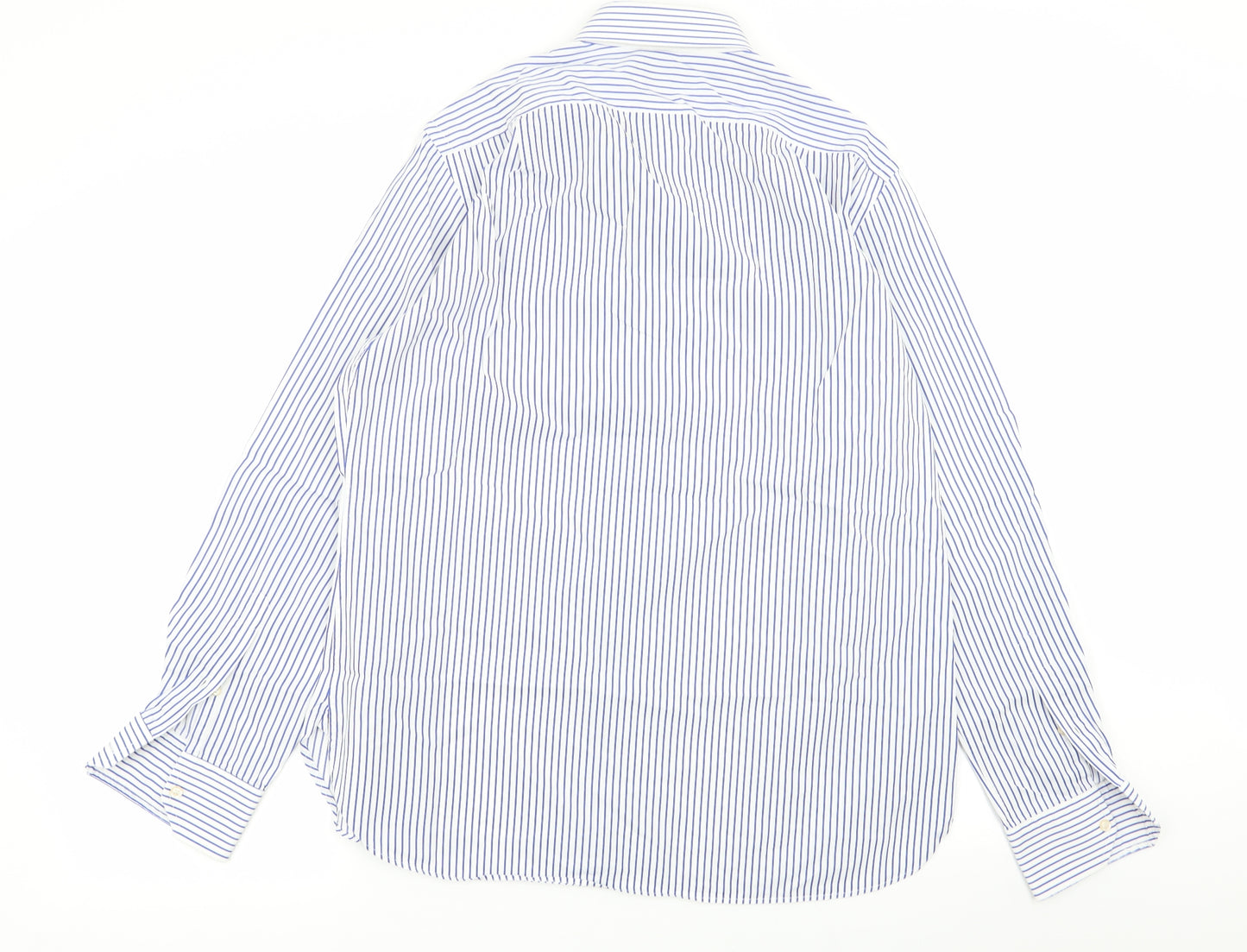 boggi Mens Multicoloured Striped   Dress Shirt Size 16.5