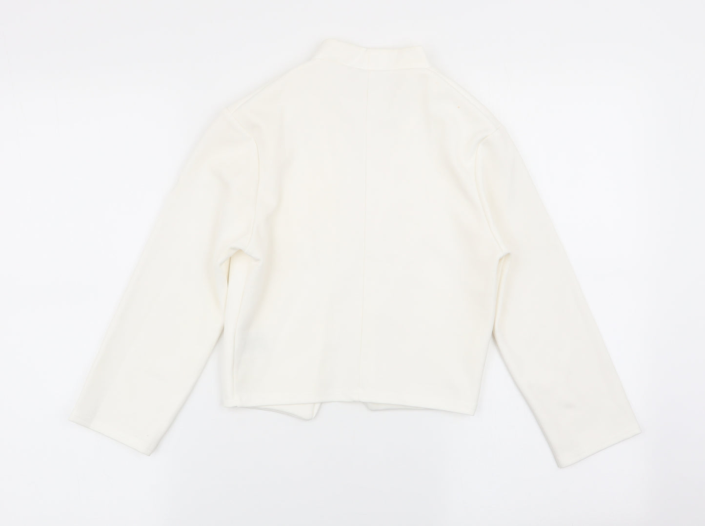 Quiz Womens White   Jacket Blazer Size 8