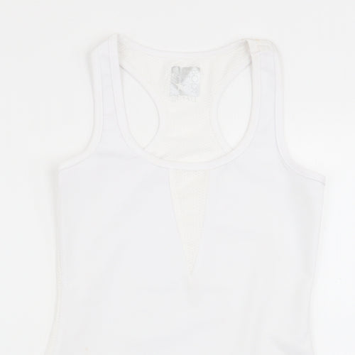 south beach body Womens White   Basic Tank Size XS