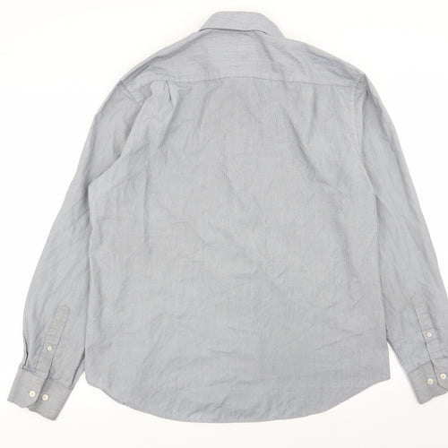 Asda George Mens Grey    Dress Shirt Size 16.5