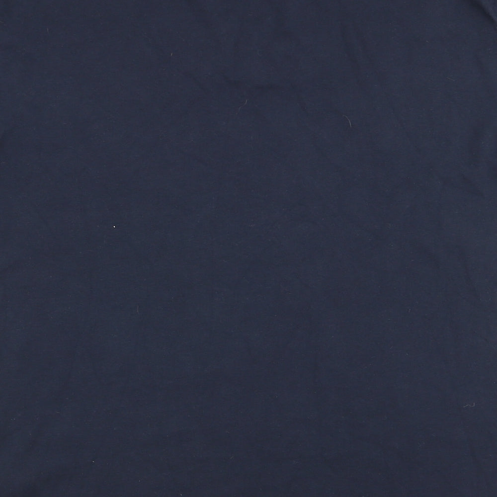 Topshop Womens Blue   Basic T-Shirt Size 8