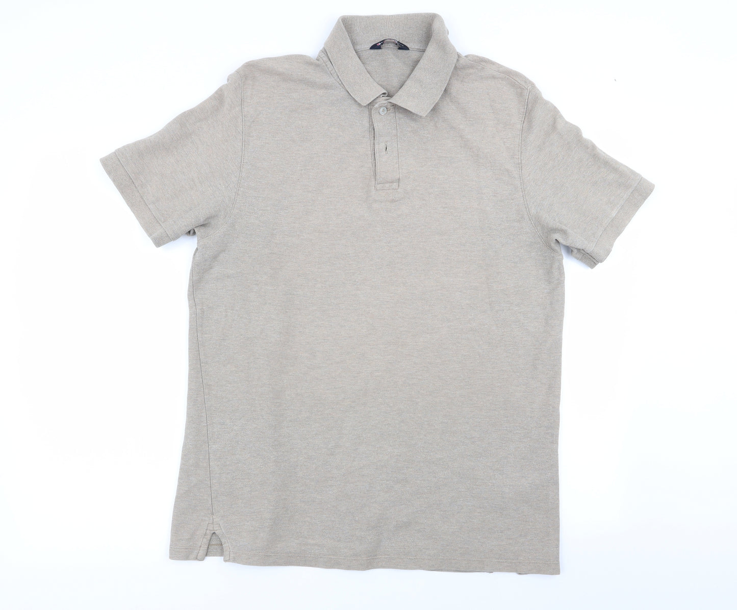 Blue Harbour Mens Beige    Polo Size L