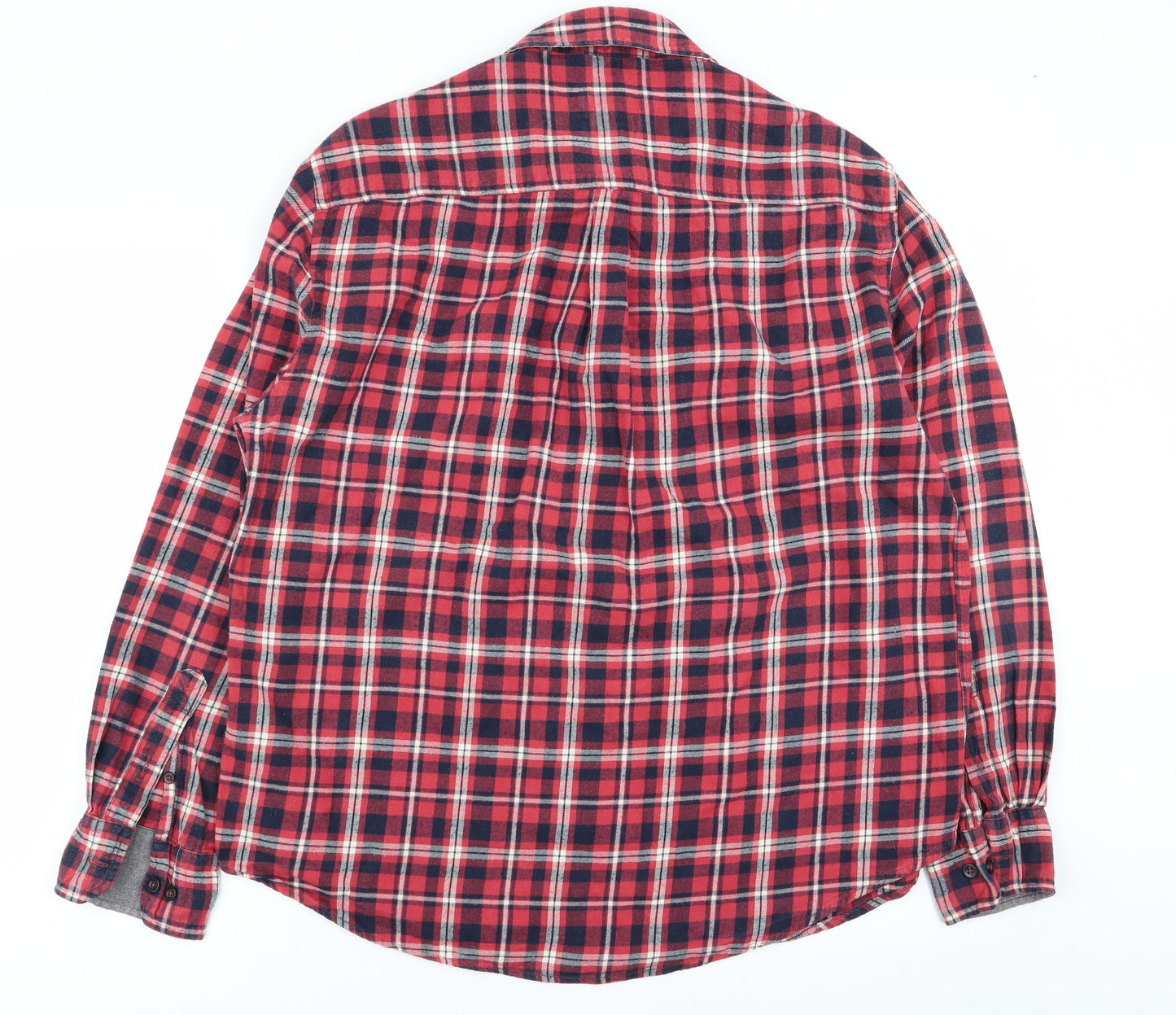 Avenue Mens Multicoloured Check   Button-Up Size XL