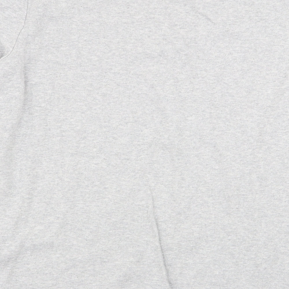 M&S Womens Grey   Basic T-Shirt Size 14