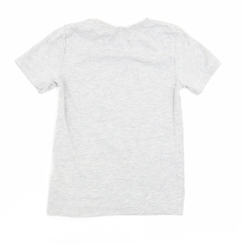 H&M Boys Grey   Basic T-Shirt Size 6-7 Years