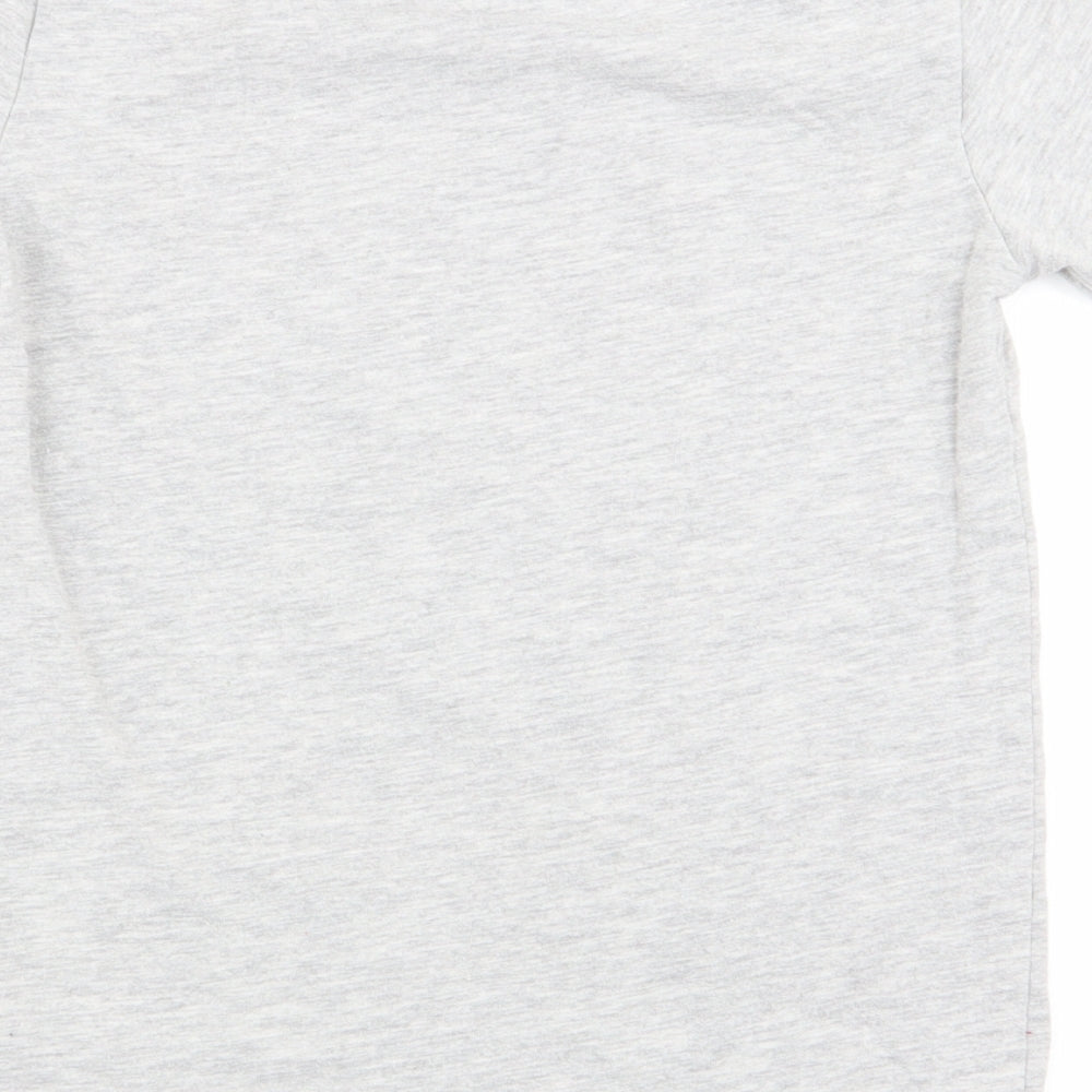 H&M Boys Grey   Basic T-Shirt Size 6-7 Years