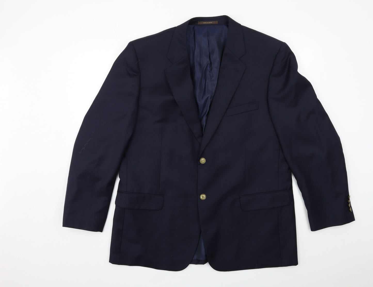 maccy's Mens Blue   Jacket Suit Jacket Size 44