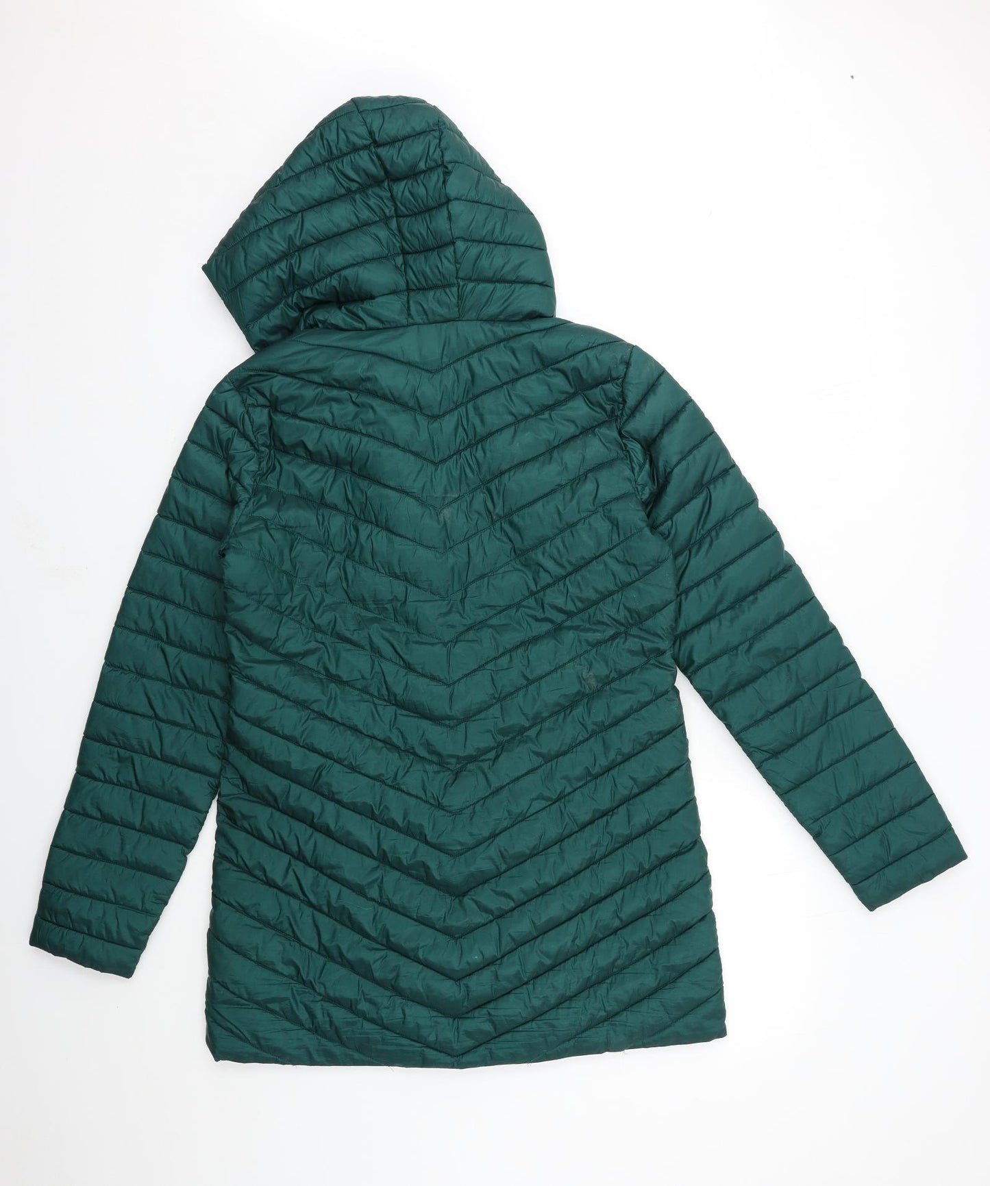 NEXT Womens Green   Puffer Jacket Coat Size 12