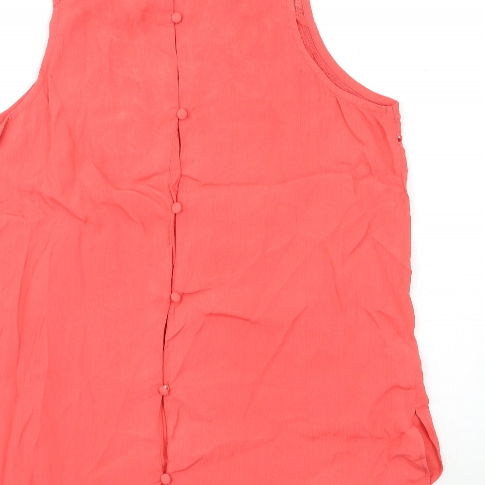 River Island Womens Pink   Basic Tank Size 10