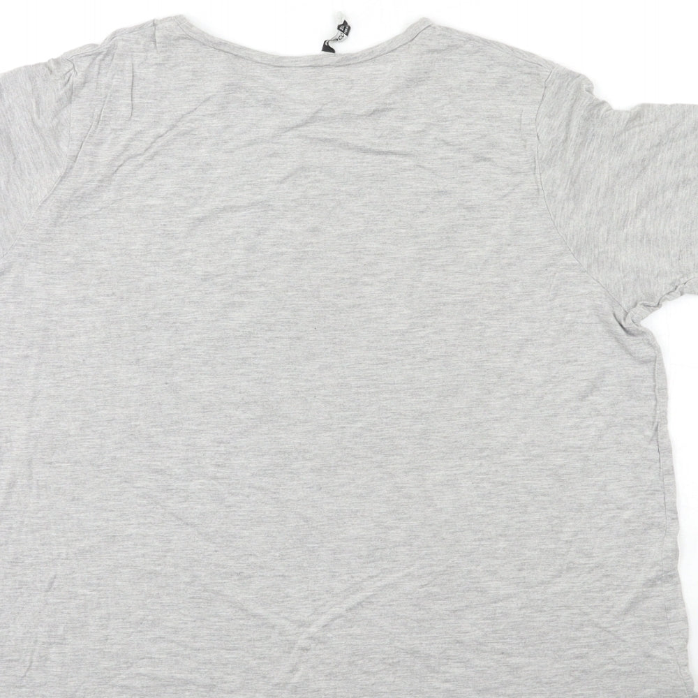 PEP&Co Womens Grey   Basic T-Shirt Size 20