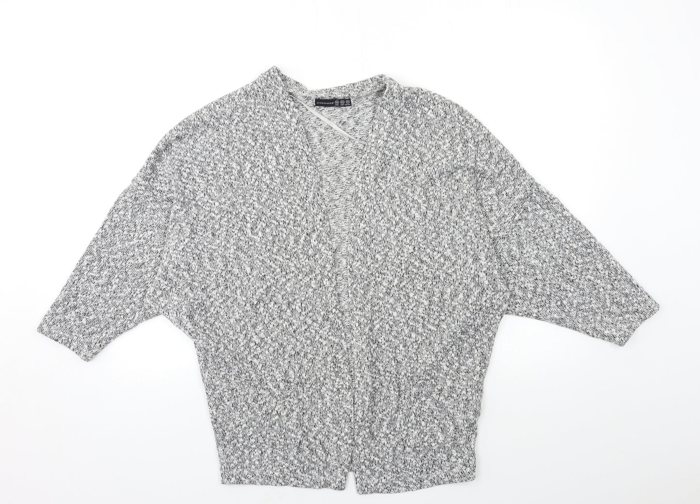 Atmosphere Womens Grey  Knit Cardigan Jumper Size XS