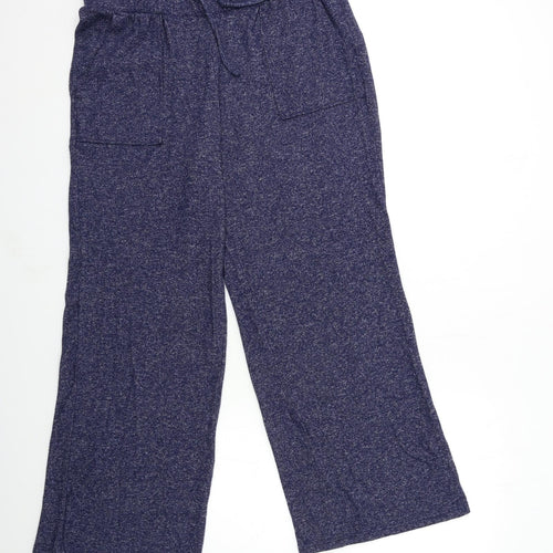 Marks and Spencer Womens Blue   Trousers  Size 14 L30 in