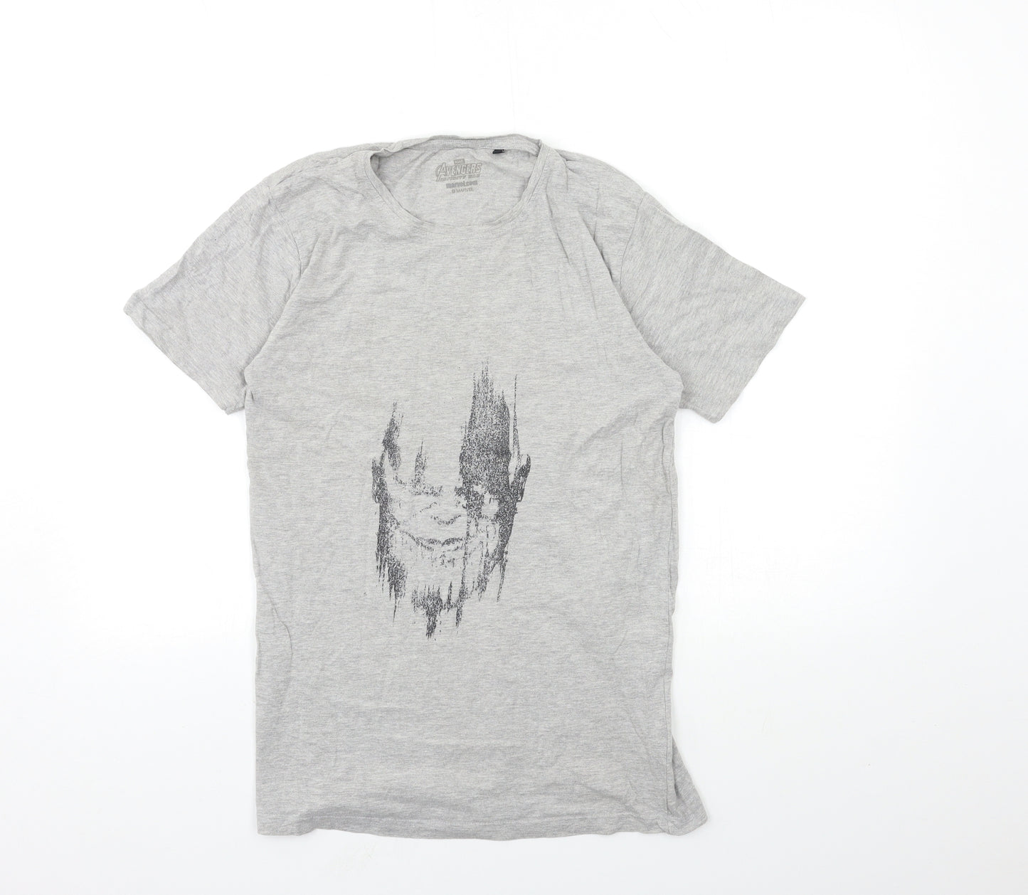 Avengers Mens Grey    T-Shirt Size S