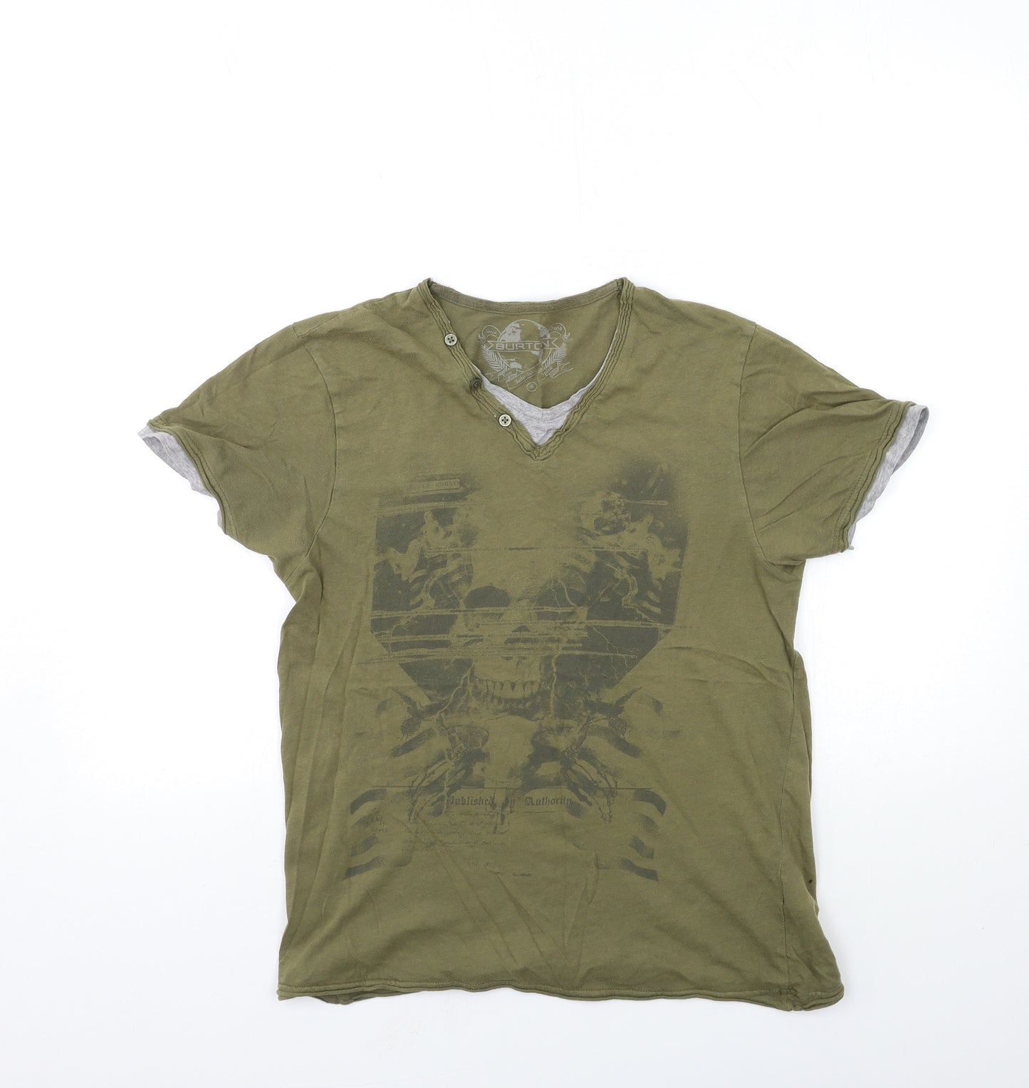 Burton Womens Green   Basic T-Shirt Size S