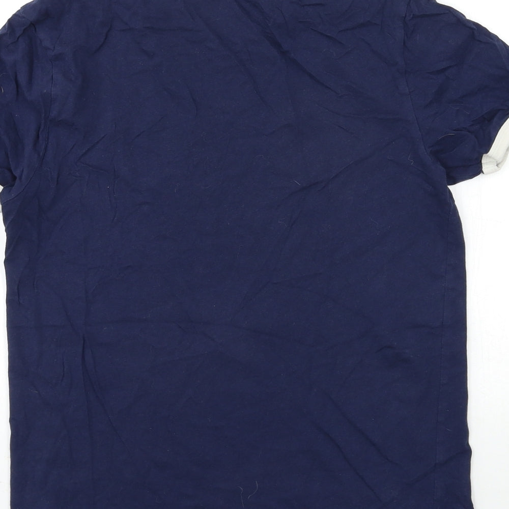 New Look Mens Blue    T-Shirt Size S