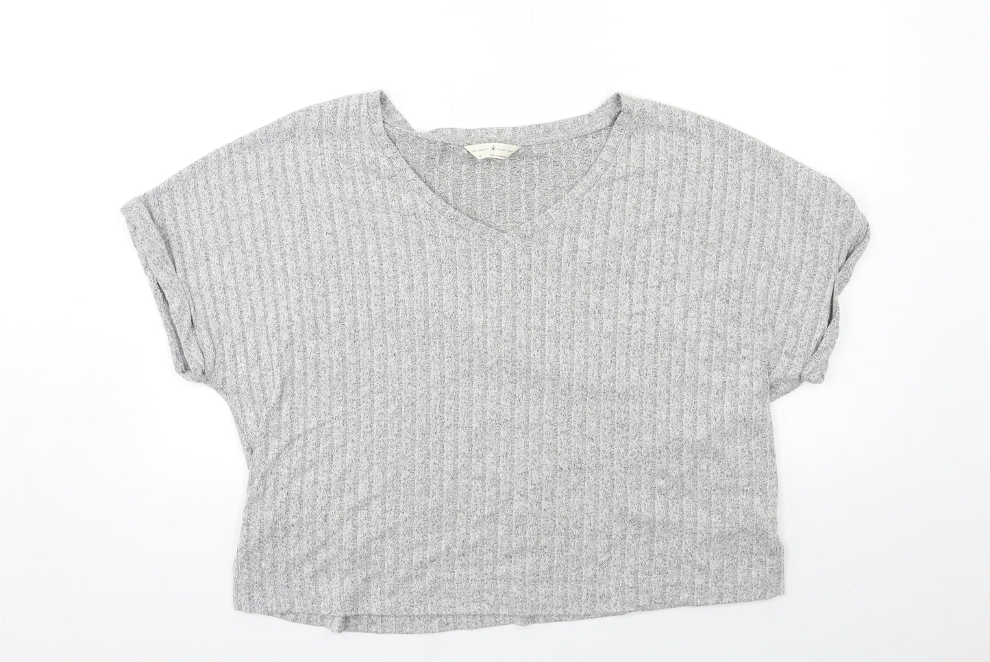 Marks and Spencer Womens Grey   Basic T-Shirt Size 18