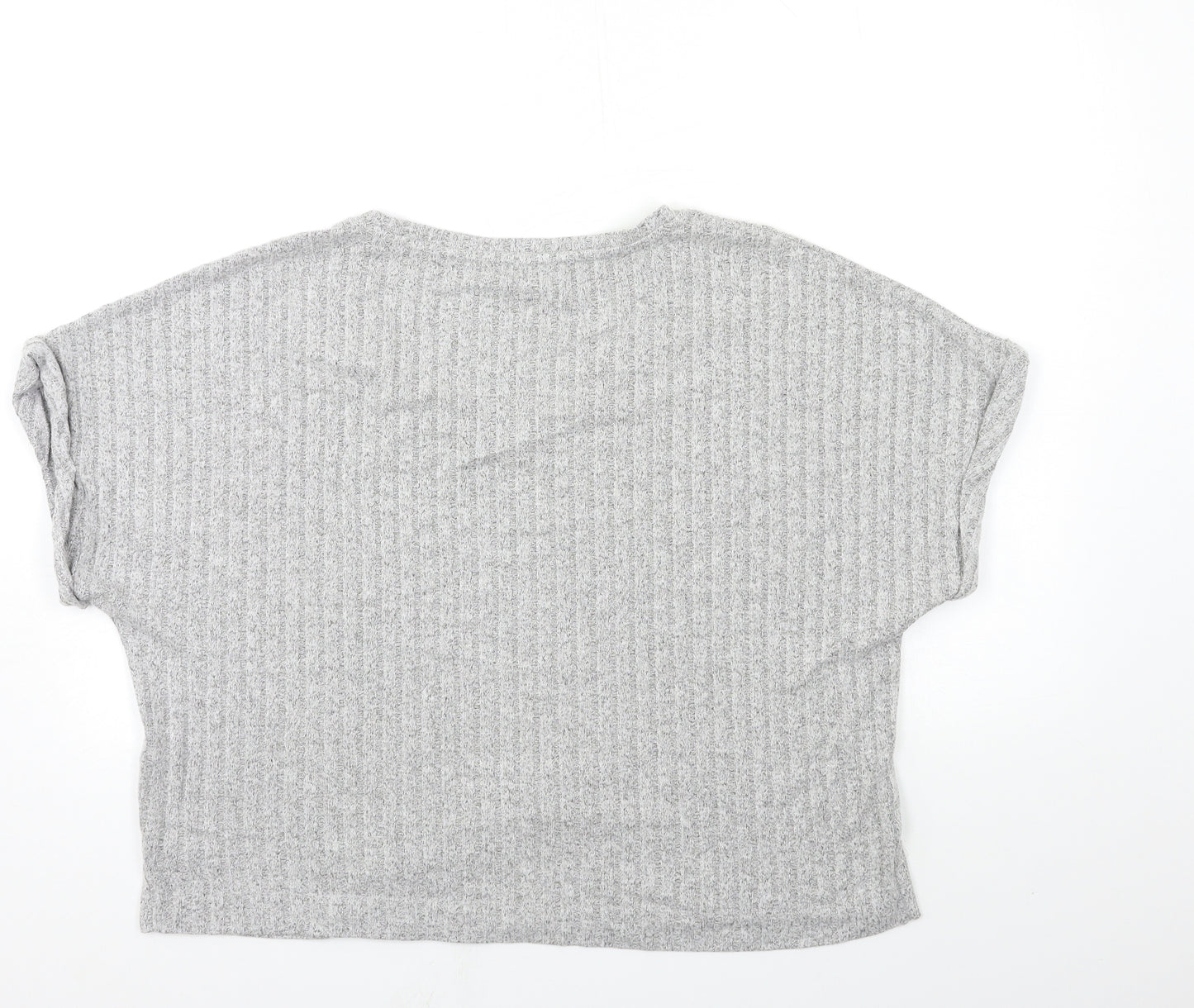 Marks and Spencer Womens Grey   Basic T-Shirt Size 18