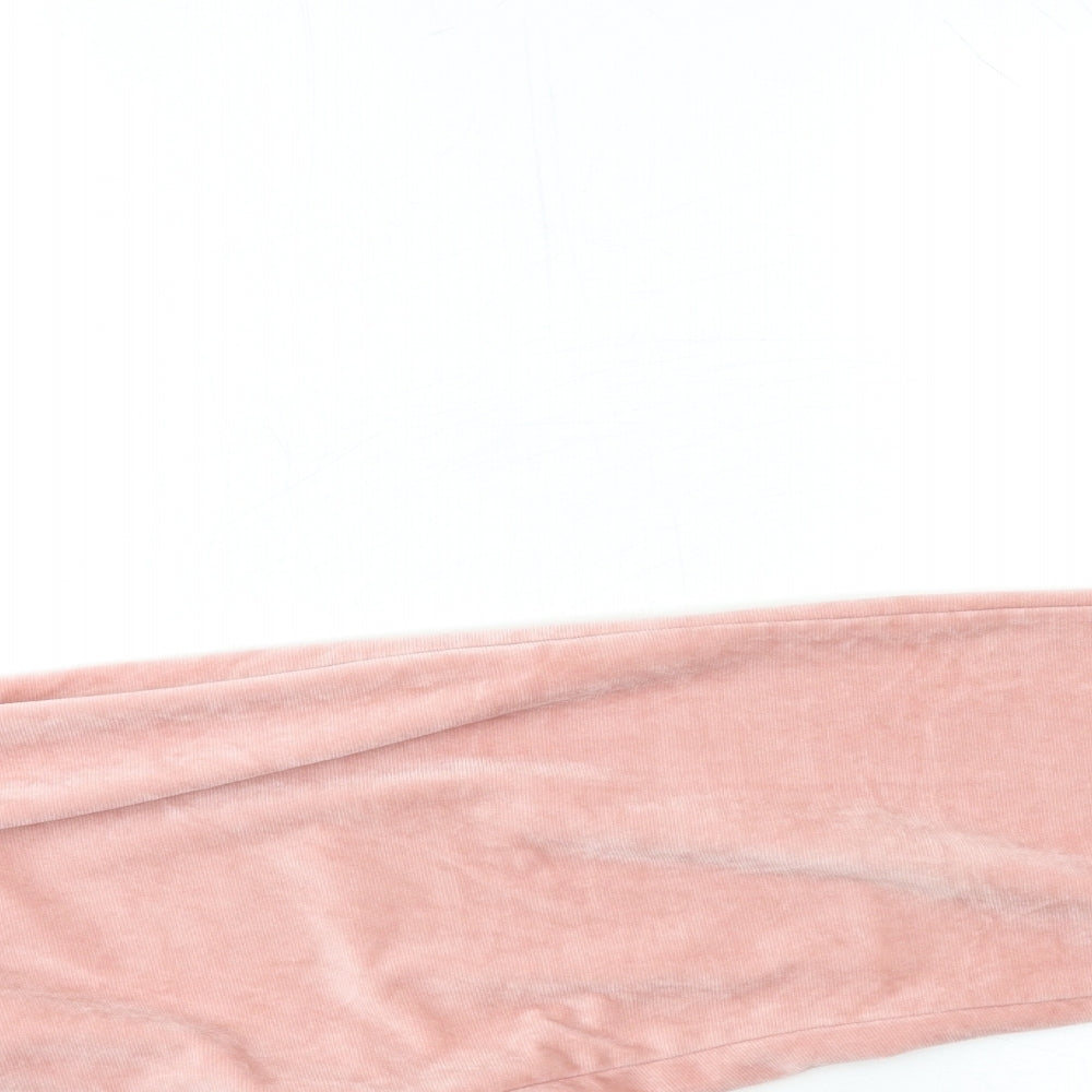 LOVE TO LOUNGE Womens Pink   Top Lounge Pants Size S
