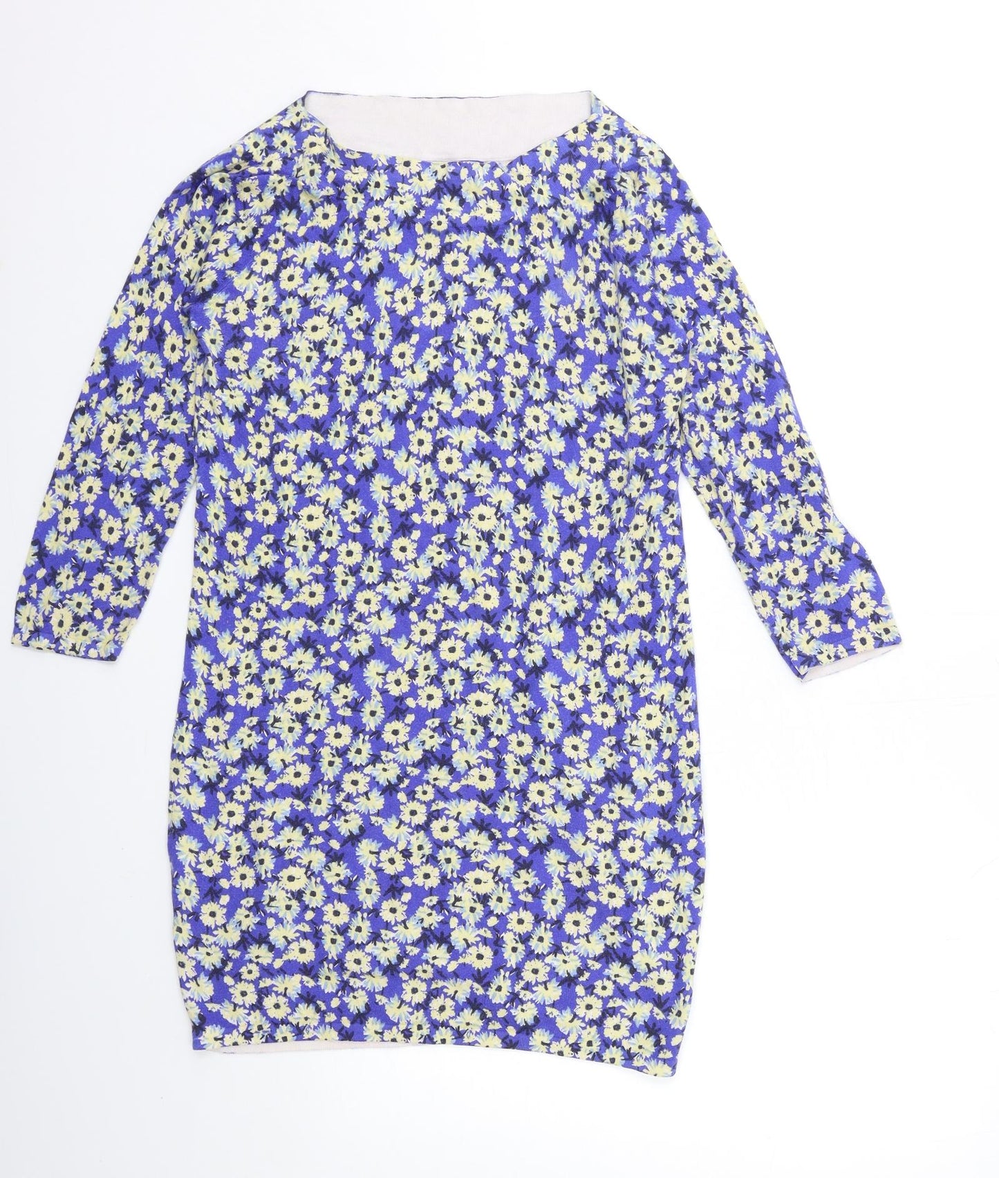 NXT Womens Blue Floral  Jumper Dress  Size 14