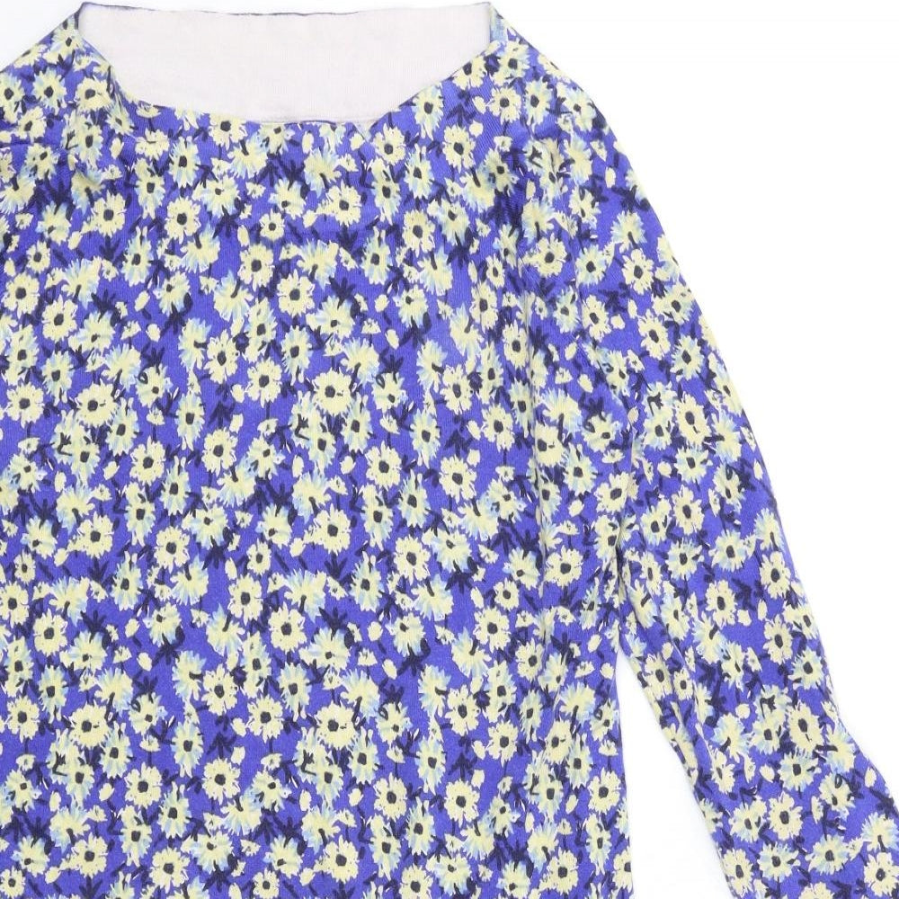NXT Womens Blue Floral  Jumper Dress  Size 14