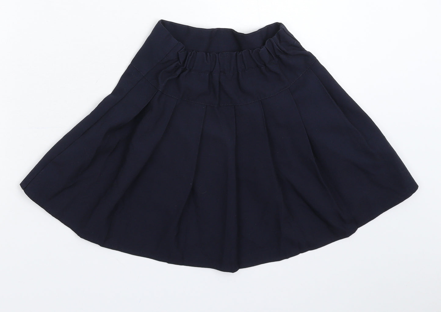 F&F Girls Blue   Pleated Skirt Size 6-7 Years