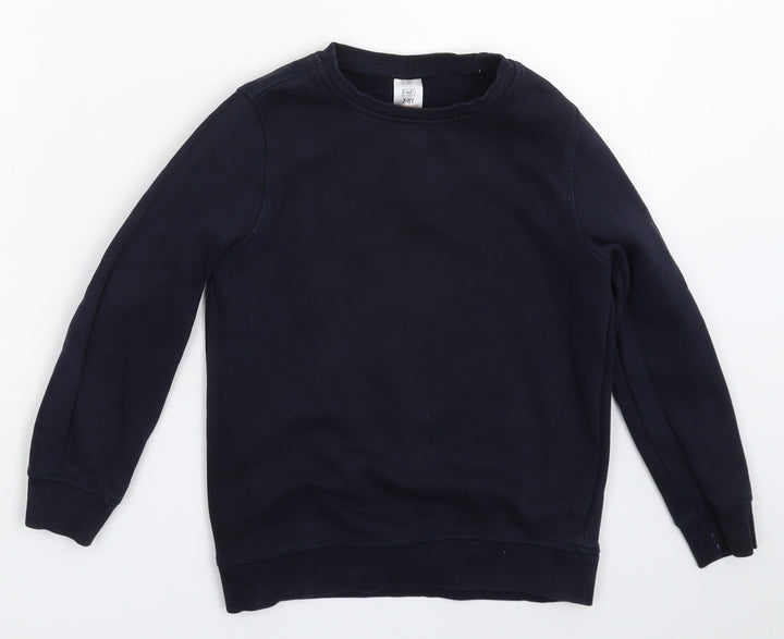 F&F Boys Blue   Pullover Sweatshirt Size 7-8 Years
