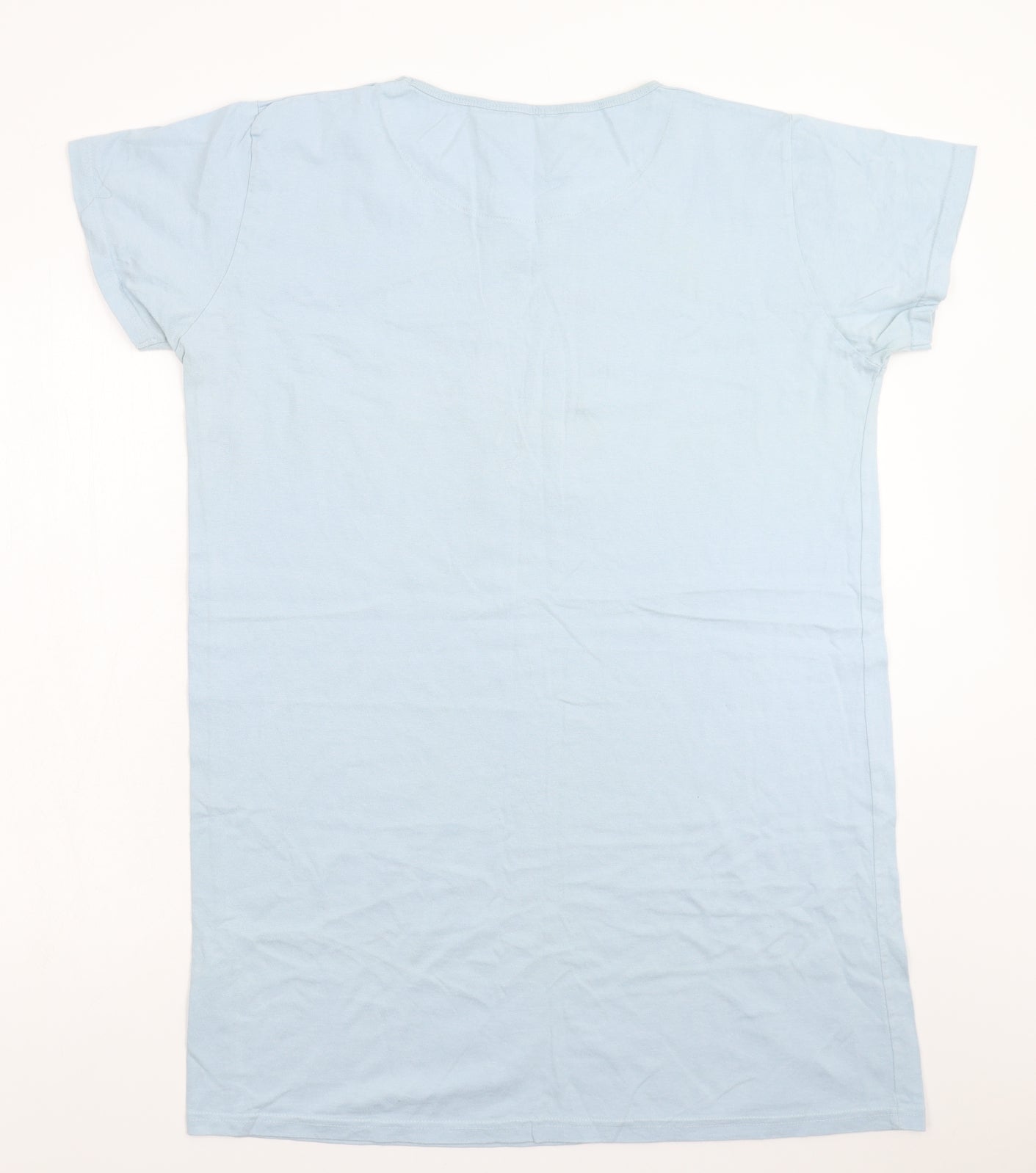 Love to Lounge Womens Blue Solid  Cami Dress Size 16