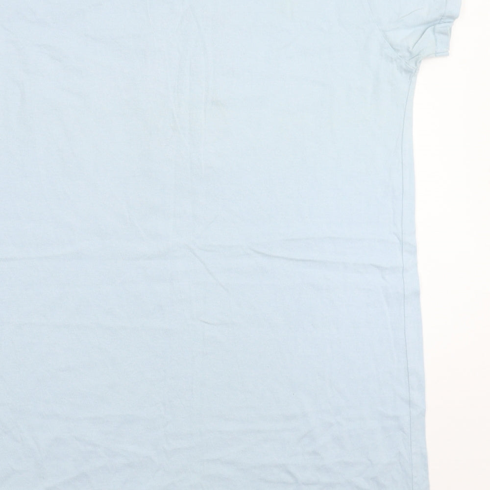 Love to Lounge Womens Blue Solid  Cami Dress Size 16