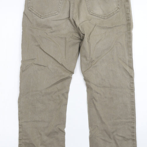 Zantos Mens Grey  Denim Straight Jeans Size 32 L30 in