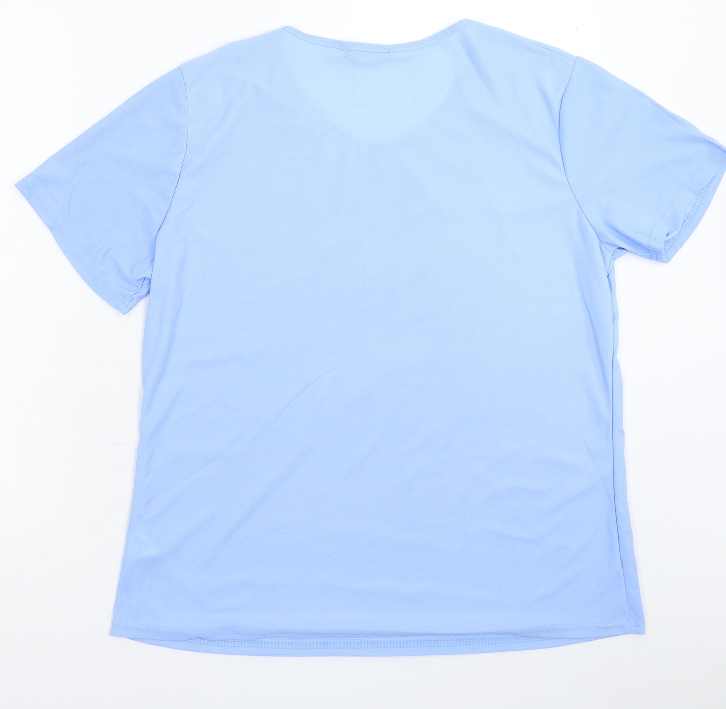 Xin Da Womens Blue   Basic T-Shirt Size L