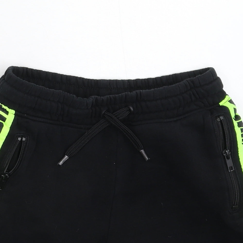 H&M Boys Black   Bermuda Shorts Size 8-9 Years