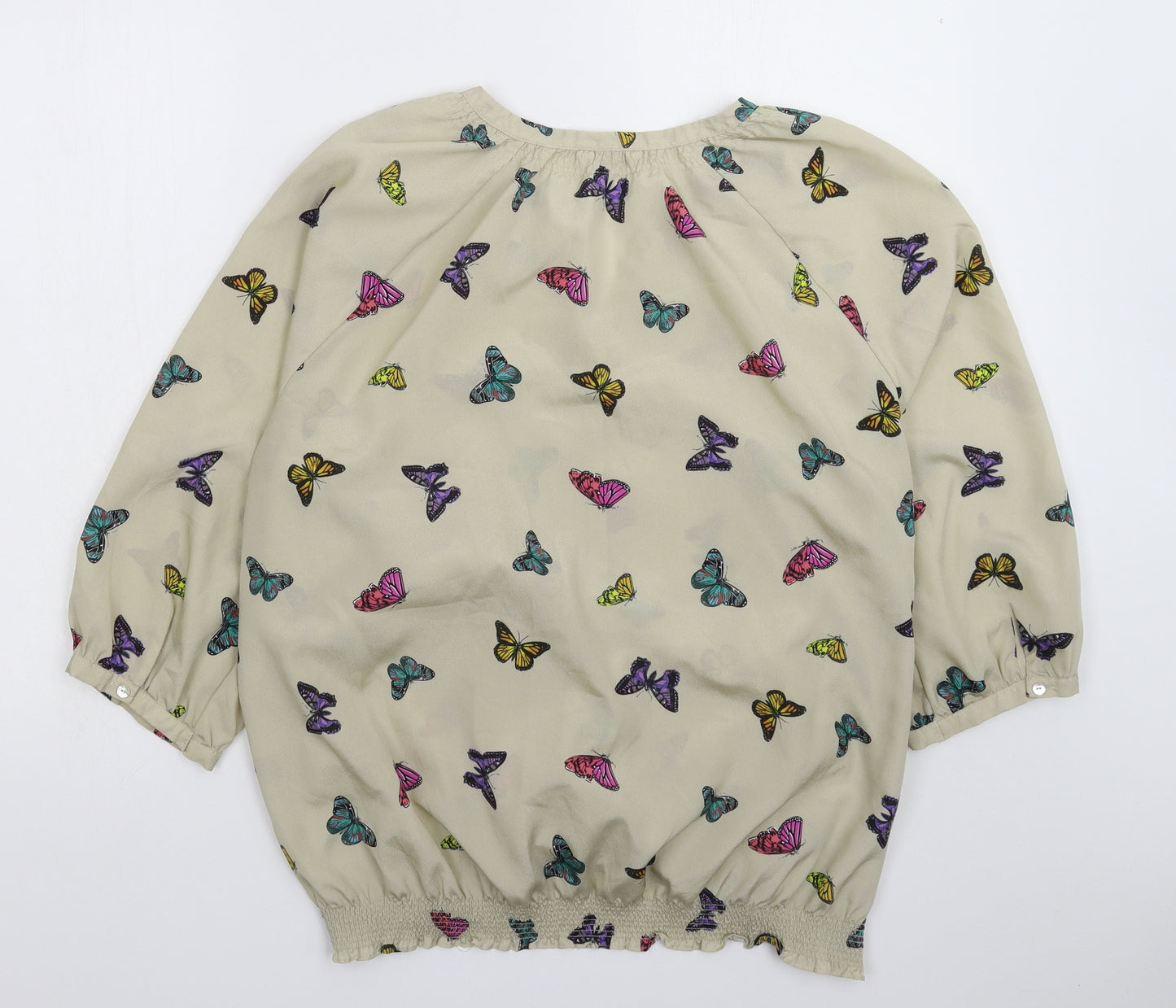 Monsoon Womens Silver   Basic Blouse Size L