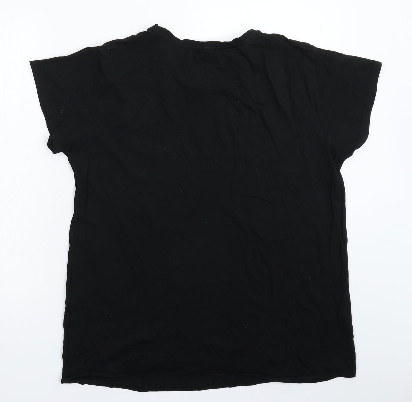 New Look Womens Black   Basic T-Shirt Size 20