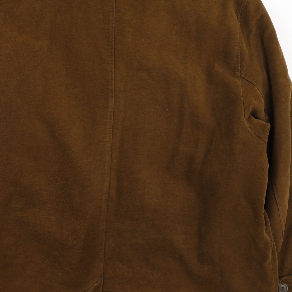 Marks and Spencer Mens Brown   Jacket Coat Size 2XL