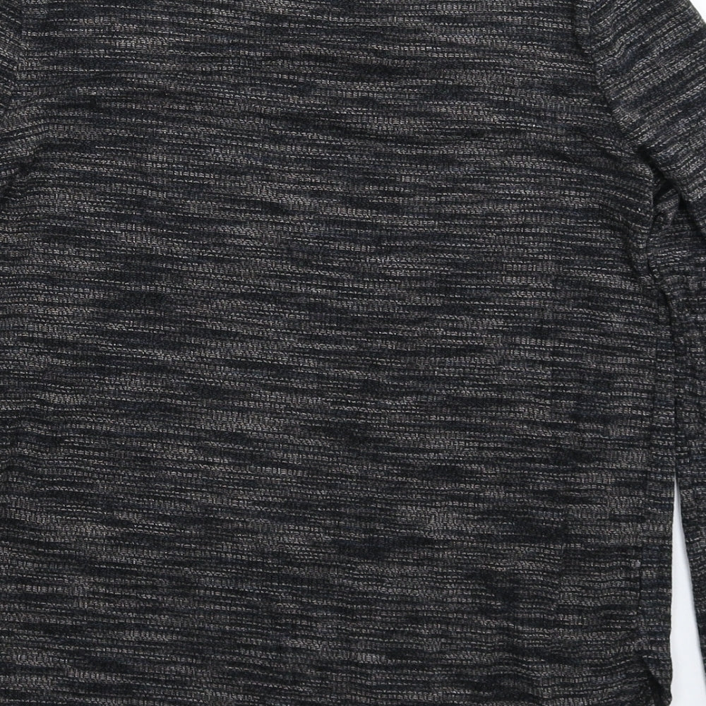 New Look Womens Grey   Basic T-Shirt Size 6